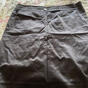 JCrew brown skirt